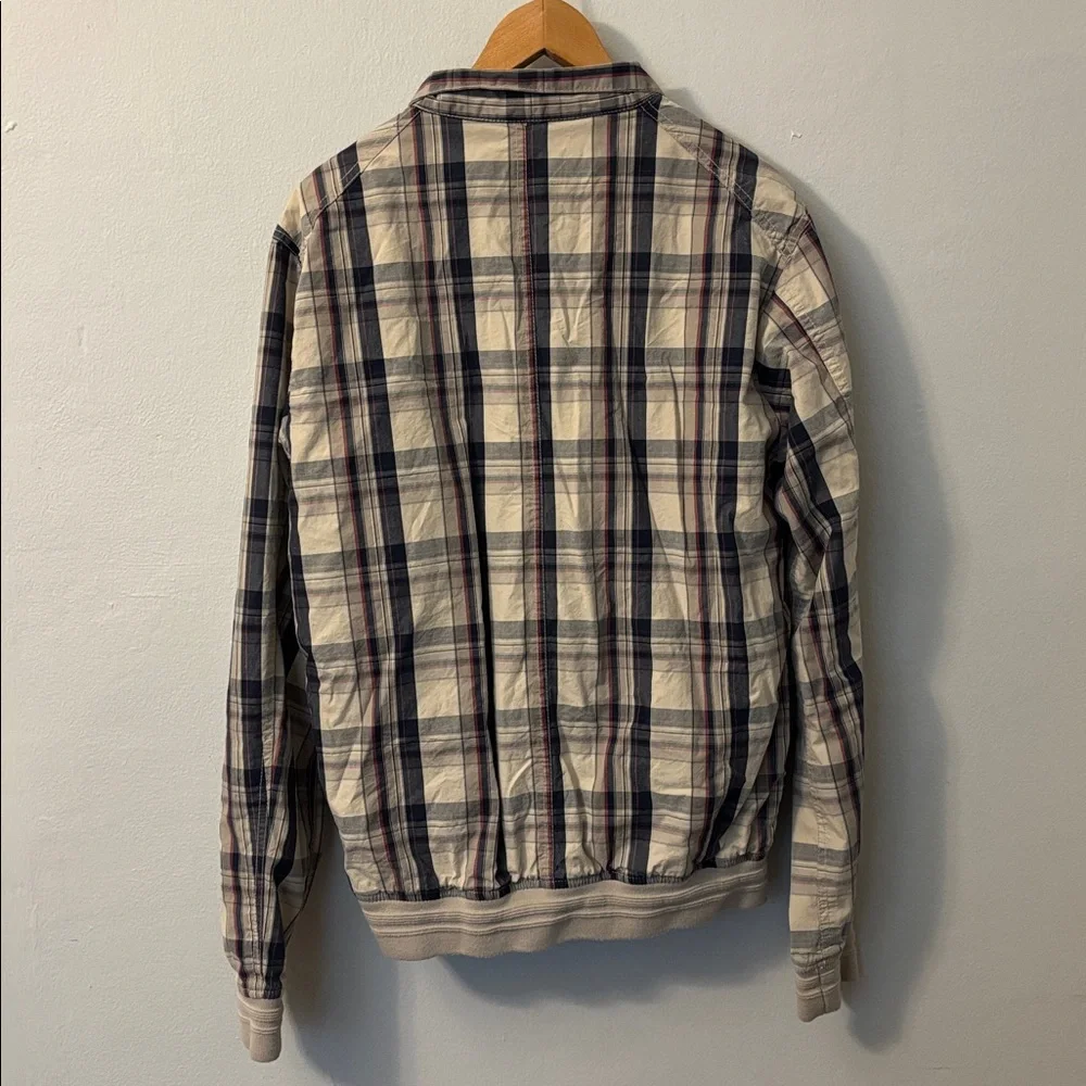 Scotch & Soda Plaid Bomber Jacket Size‎ Large